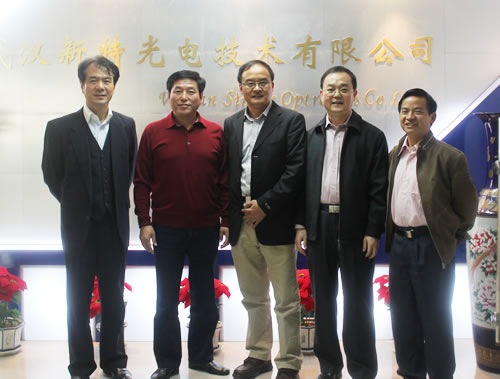 武汉市人民政府副秘书长、武汉市侨联主席一行到我司调研